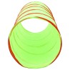 vidaXL Tunnel da Gioco per Bambini 250 Palline Verde 175 cm Poliestere