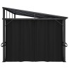 Gazebo con Tenda 405x294x244 cm Antracite