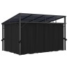 Gazebo con Tenda 405x294x244 cm Antracite