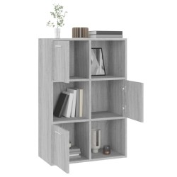 Mobile Contenitore Grigio Sonoma 60x29,5x90 cm