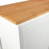 vidaXL Armadio a 2 Ante Hill Bianco 89x50x170cm in Legno di Pino