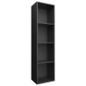 vidaXL Libreria / Mobile TV Nero 36x30x143 cm in Truciolato   