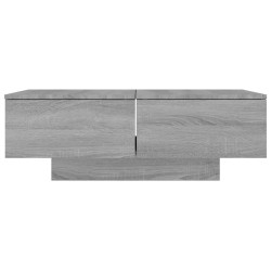 vidaXL Tavolino da Salotto Grigio Sonoma 90x60x31 cm Legno ingegnerizzato