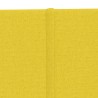 Pannelli Murali 12 pz Giallo chiaro 60x30 cm in Tessuto 2,16 m²