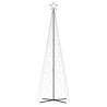 vidaXL Albero di Natale a Cono Colorato 500 LED 100x300 cm