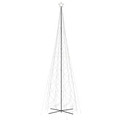 vidaXL Albero di Natale a Cono Colorato 3000 LED 230x800 cm