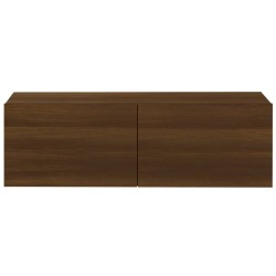 vidaXL Set Mobili Porta TV 5 pz Rovere Marrone in Legno ingegnerizzato