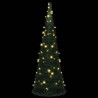 vidaXL Albero di Natale Artificiale Pop-up Stringa a LED Verde 180 cm