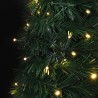 vidaXL Albero di Natale Artificiale Pop-up Stringa a LED Verde 180 cm